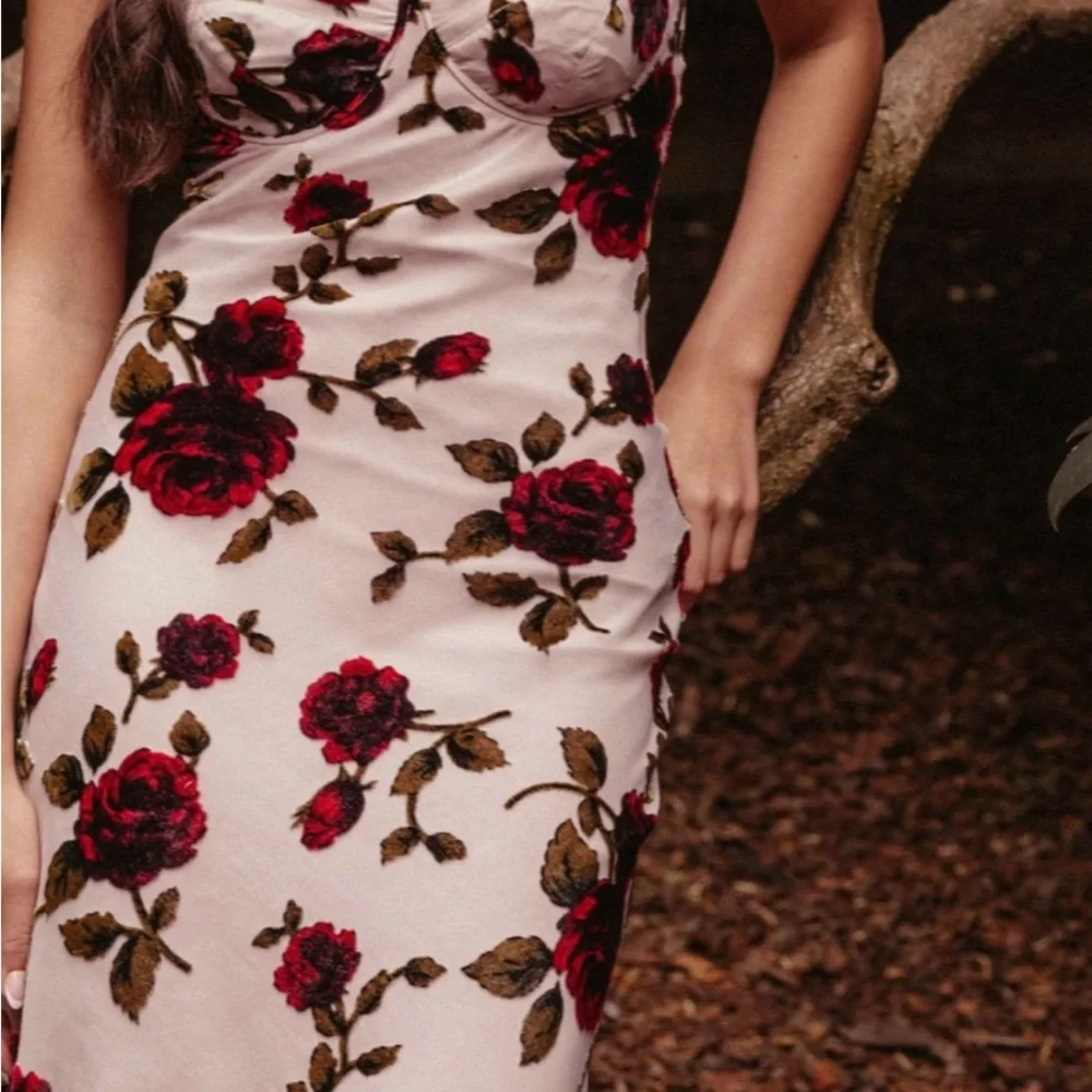 Floral Pink Dress - Picture 5 of 11